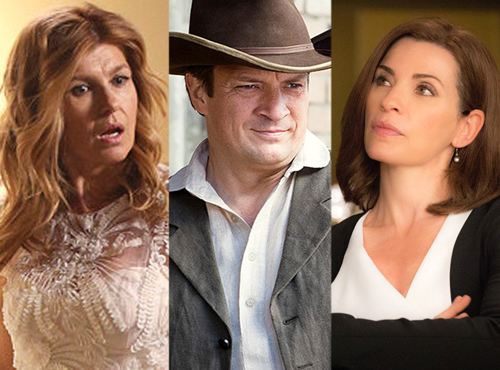 Connie Britton, Nathan Fillion, Julianna Margulies Connie Britton, Nathan Fillion, Julianna Margulies